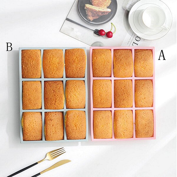 

1pc 9 Grid Design Cake Mold