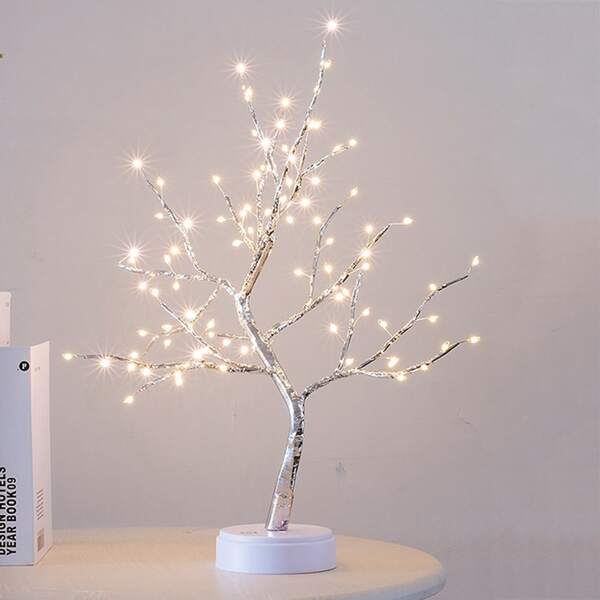 

1pc Tree Design Night Light, Multicolor