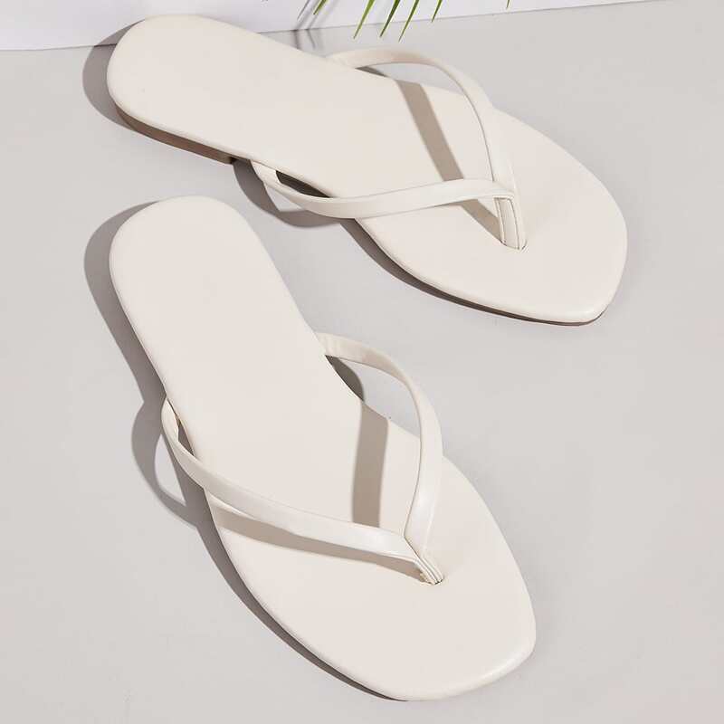 

Minimalist Flip Flops, Beige