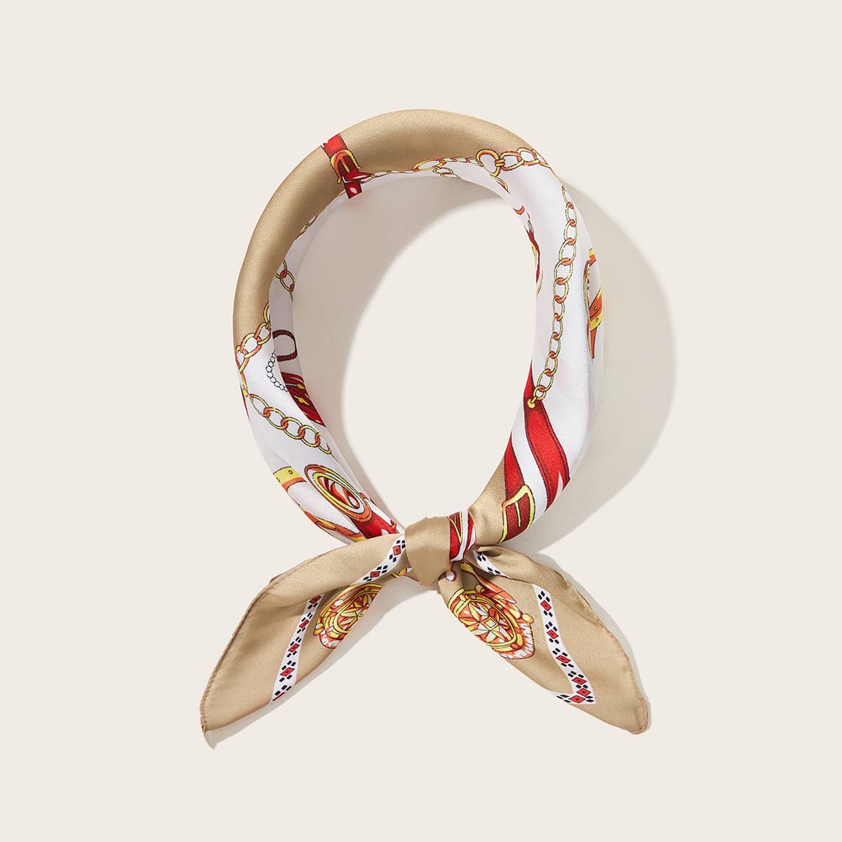 

Chain Pattern Bandana, Multicolor