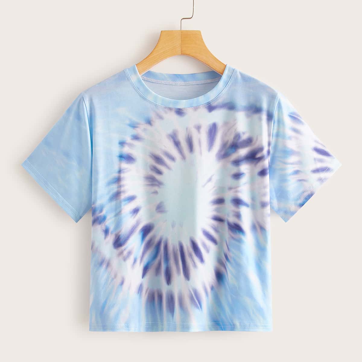 

Spiral Tie Dye Tee, Multicolor