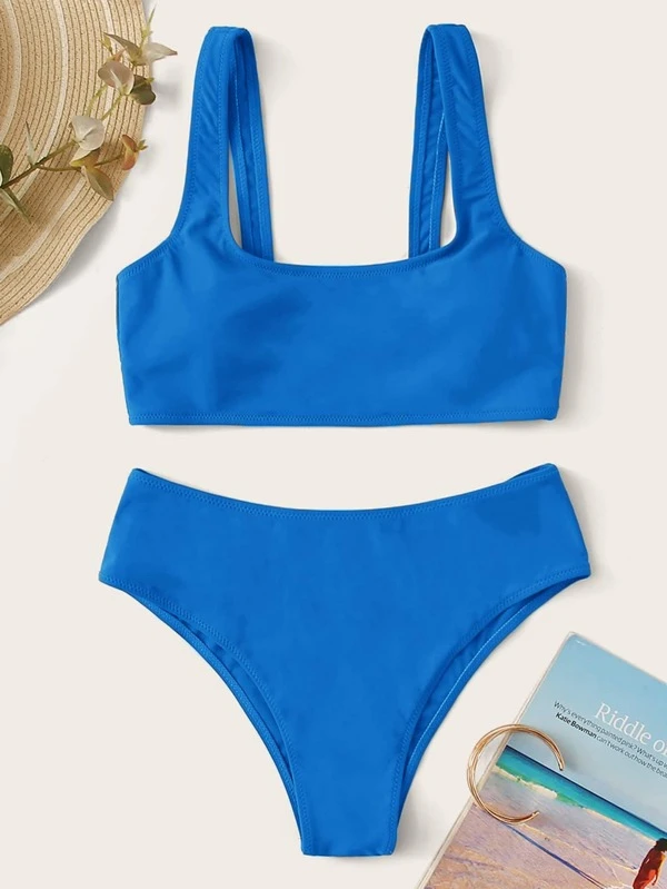 shein scoop neck bikini