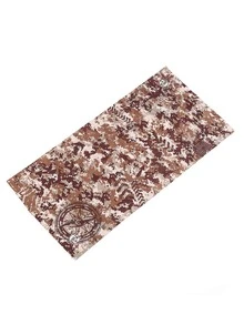 Men Camouflage Pattern Protection Face Mask Scarf - Multicolor - View 2