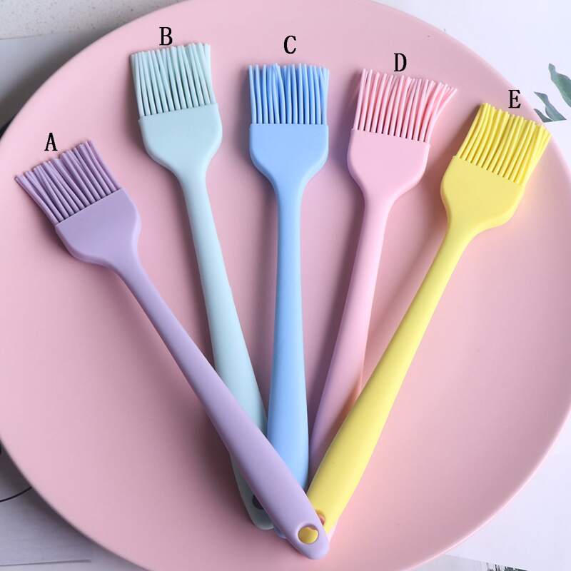 

1pc Solid Silicone Oil Brush, Multicolor