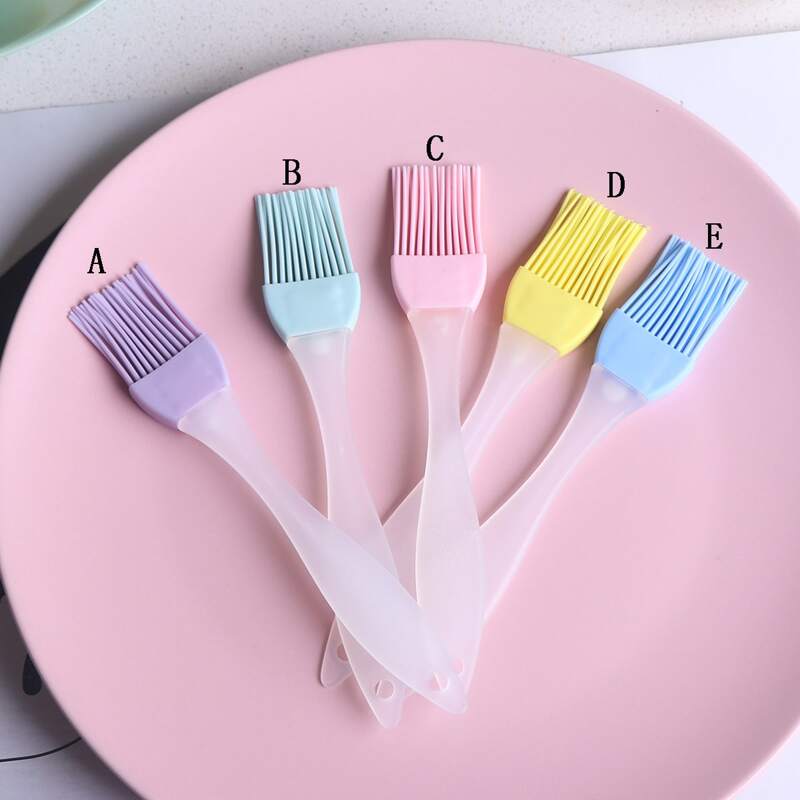 

1pc Solid Silicone Oil Brush, Multicolor