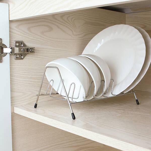 

Кухонный стеллаж для хранения посуды, Серебряные