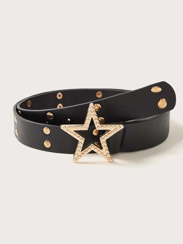 star buckle belt