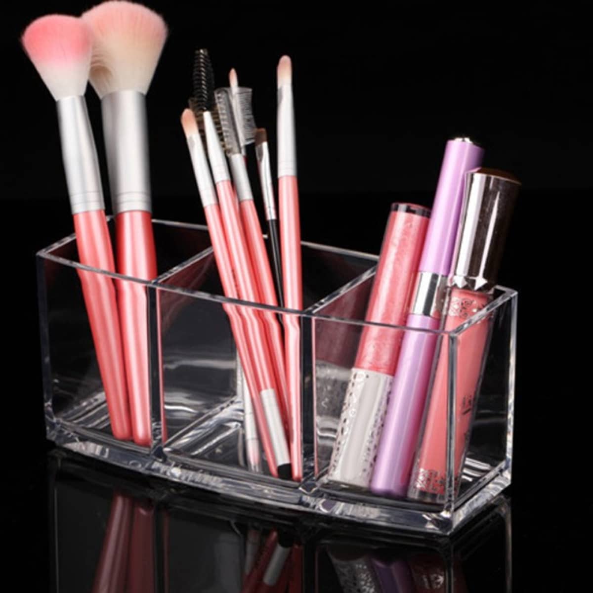 

Clear Multi-grid Cosmetic Storage Box