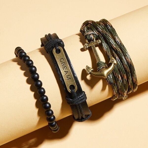 

Многоцветный Бохо Мужские браслеты