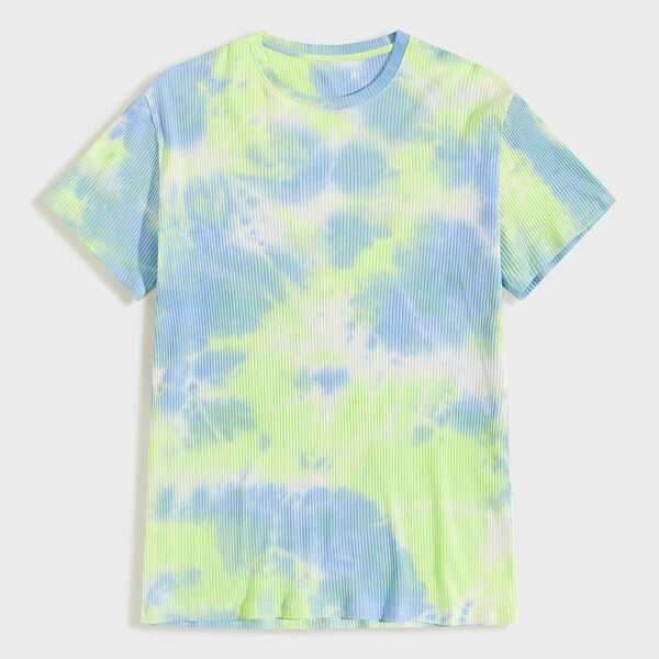 

Men Tie Dye Short Sleeve Tee, Multicolor