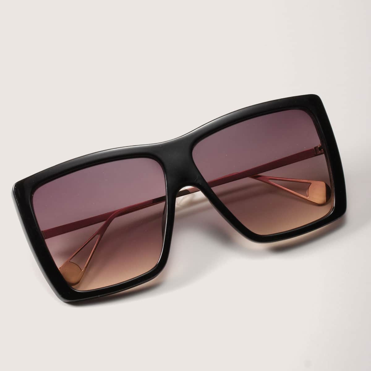 

Square Acrylic Frame Sunglasses With Case, Multicolor