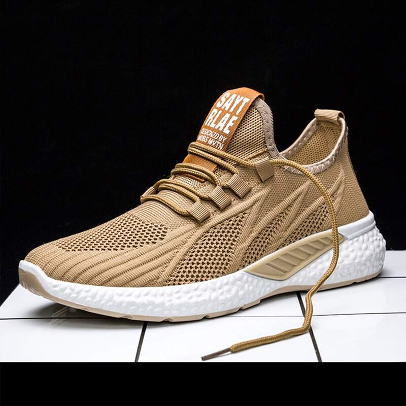 

Guys Lace-up Front Wide Fit Sneakers, Brown