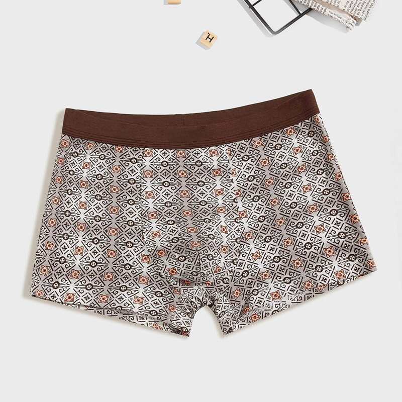

Guys Tribal Print Boxer Brief, Multicolor