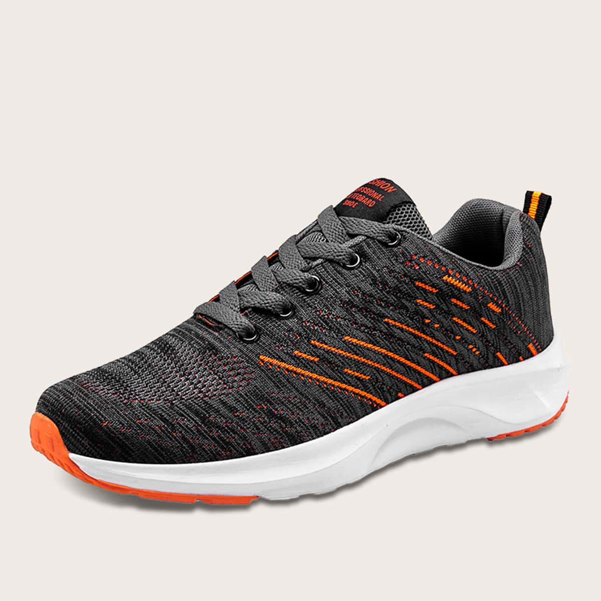 

Guys Lace-up Front Wide Fit Sneakers, Grey