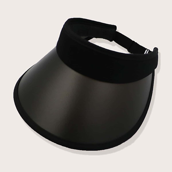 

Solid Visor Hat, Black