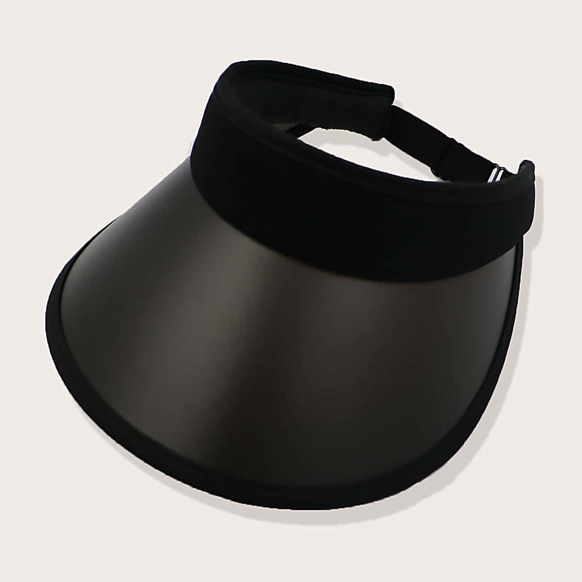 

Solid Visor Hat, Black