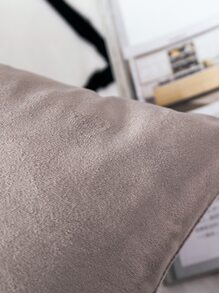 1 pieza funda de cojín unicolor sin relleno - Multicolor - Ver 4