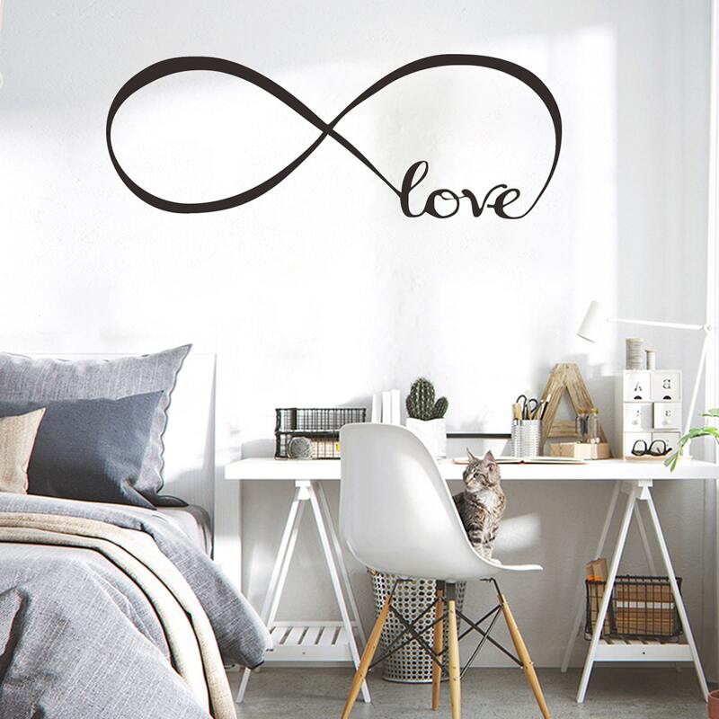 

1pc Letter Graphic Wall Sticker
