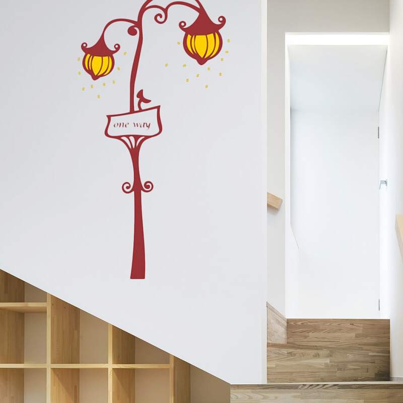 

Street Light Pattern Wall Sticker