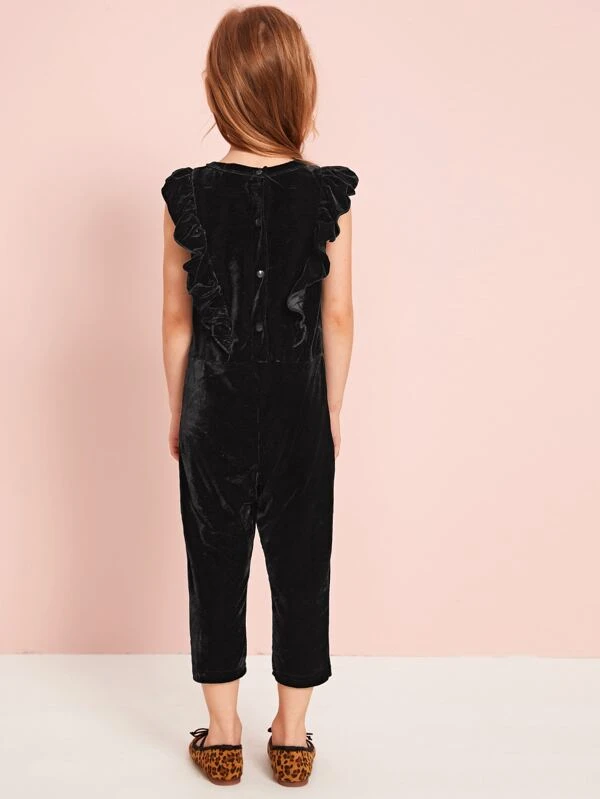 button back jumpsuit