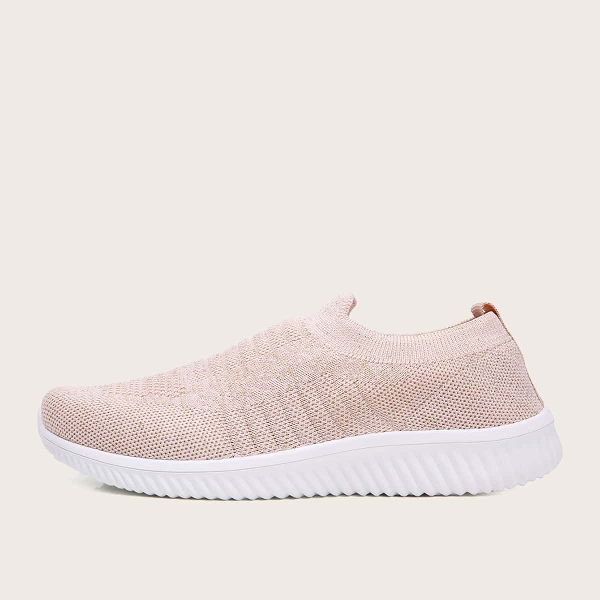 

Slip On Knit Sneakers, Pink