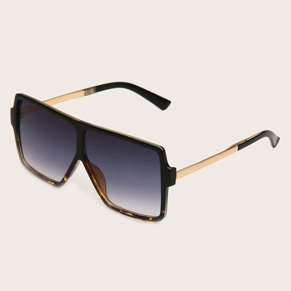 

Square Frame Sunglasses With Case, Multicolor