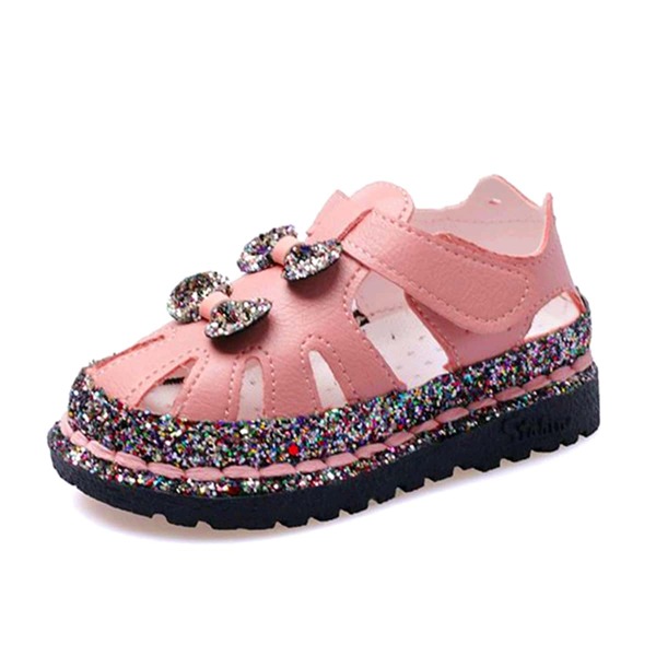

Toddler Girls Glitter Decor Sandals, Pink