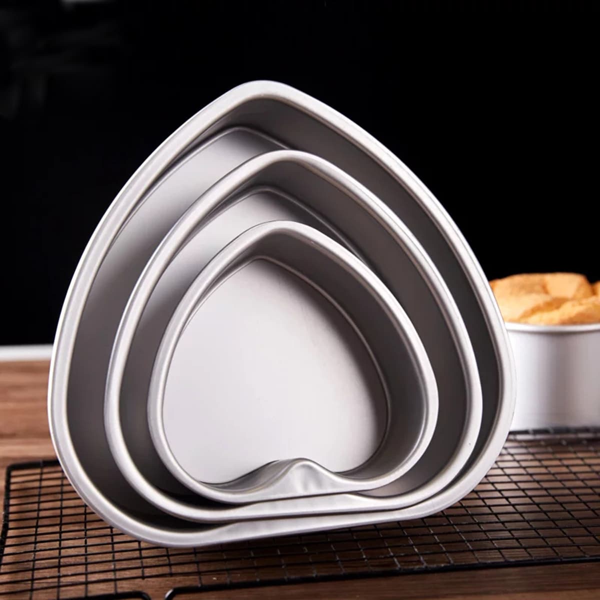 

1pc Heart Shaped Cake Mold
