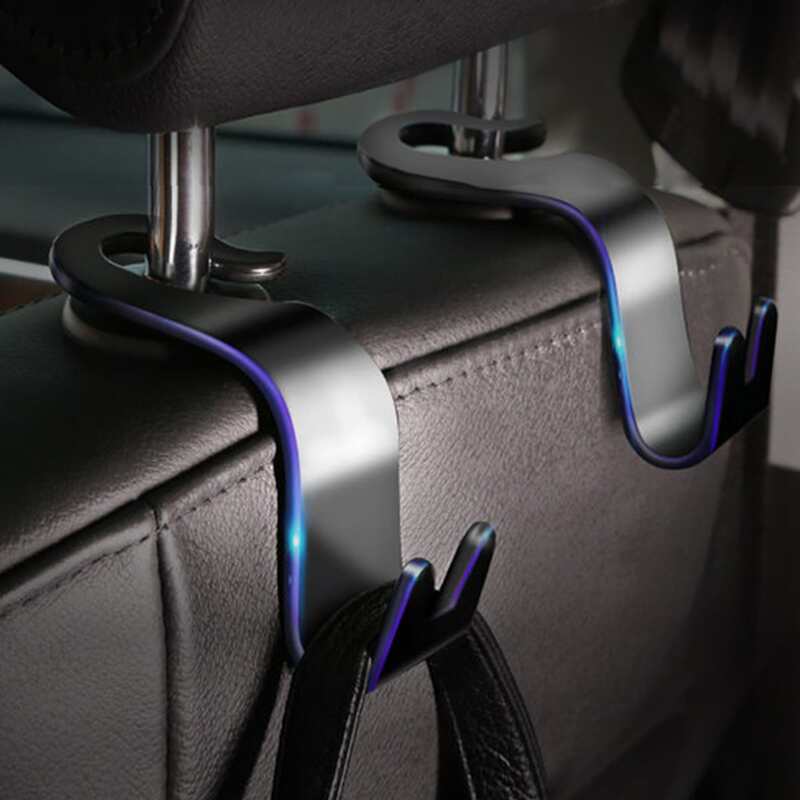 

4pcs Car Seat Hook, Black