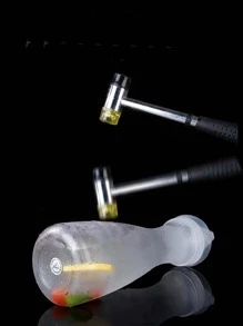 1pc Clear Plastic Cold Water Jug - Clear - View 4