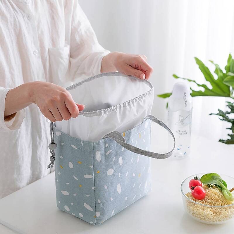 

1pc Graphic Lunch Box Bag, Multicolor