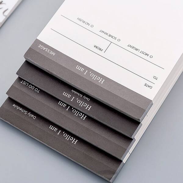 

1pack Daily Schedule Paper
