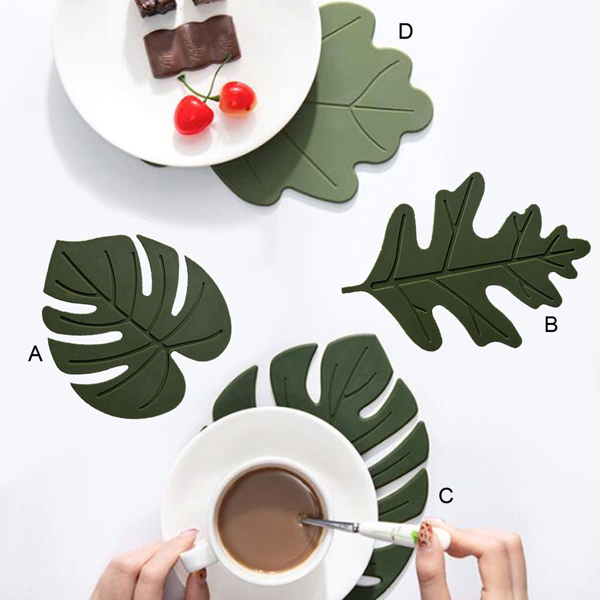 

2pcs Silicone Heat Resistant Placemat