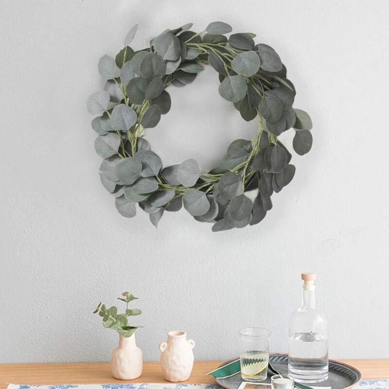 

Artificial Decorative Wreath, Green