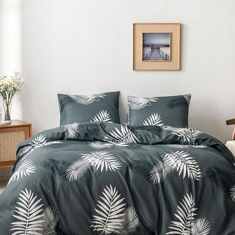 

Leaf Print Bedding Sets Without Filler, Multicolor