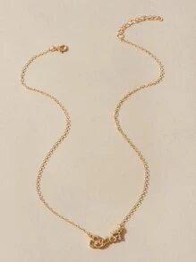 Vòng cổ đính kim cương - Vàng - Xem 2