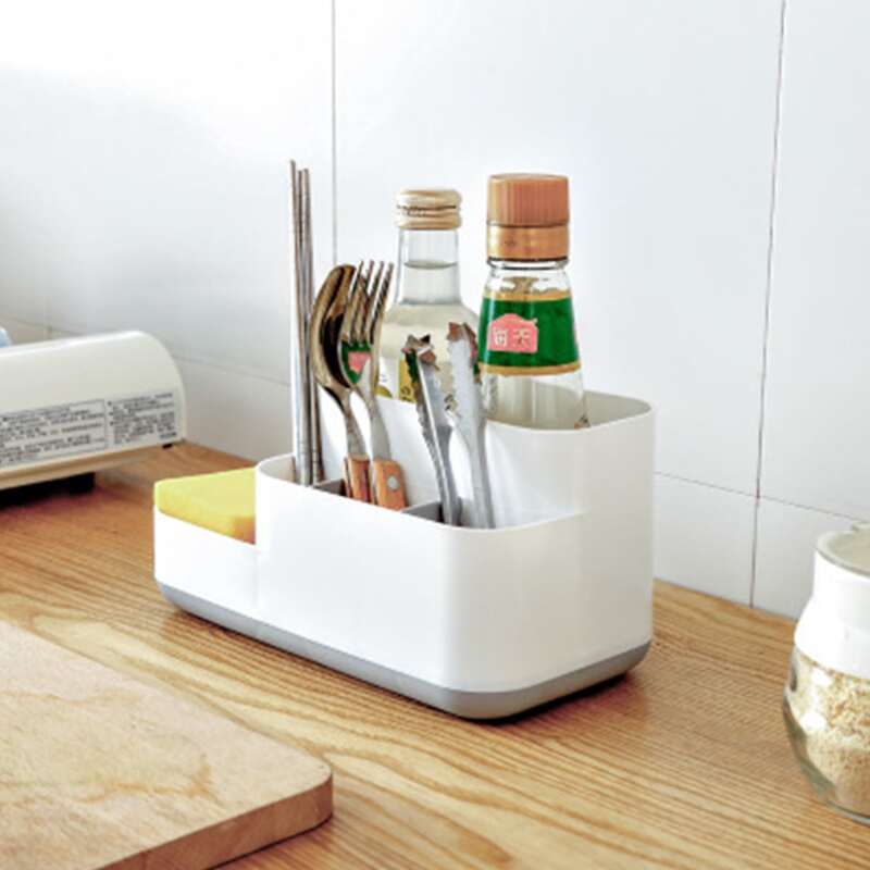 

1pc Multi-grid Storage Box, Multicolor