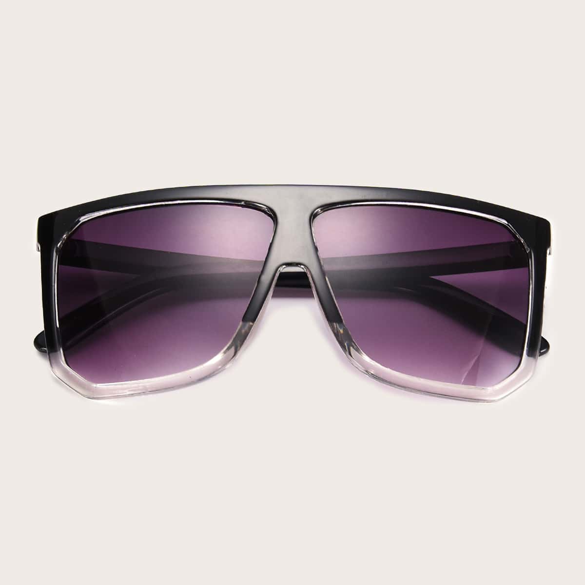 

Flat Top Square Sunglasses With Case, Multicolor