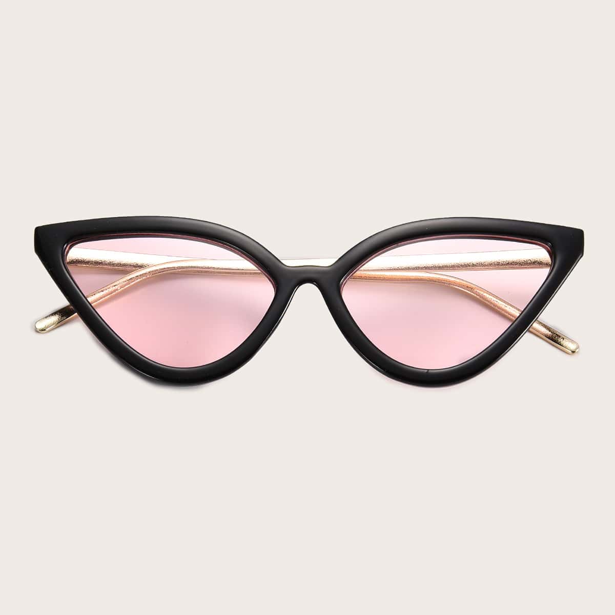 

Cat Eye Sunglasses With Case, Pink