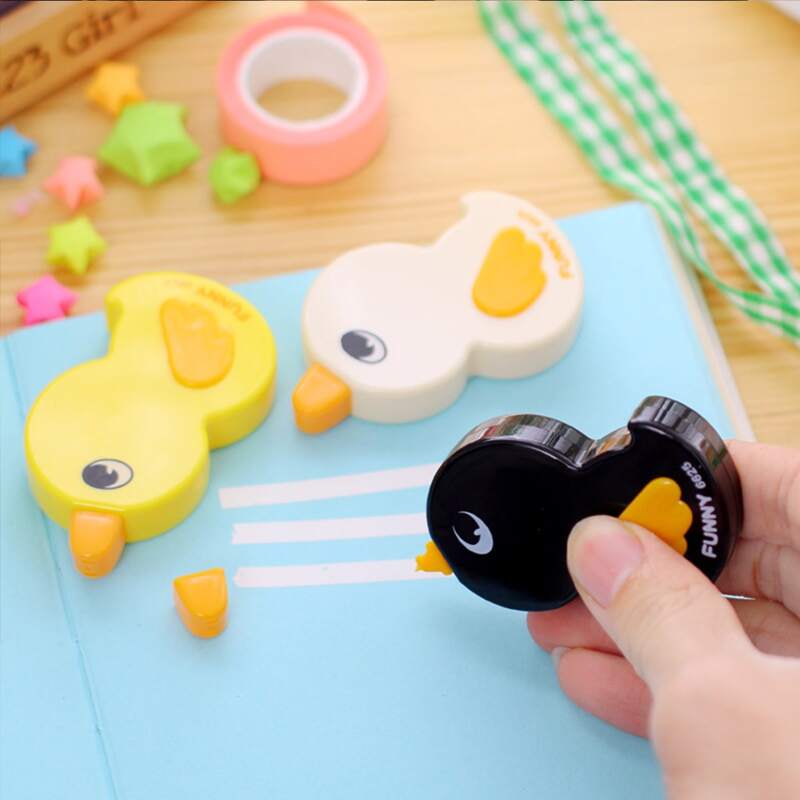 

1pc Duck Shaped Random Correction Tape