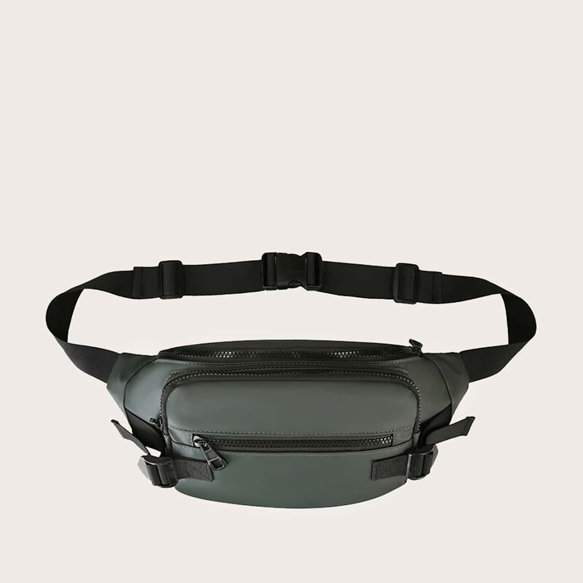 

Guys Minimalist Fanny Pack, Green