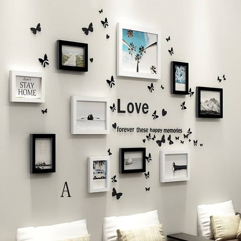 

1set Photo Frame & Wall Sticker