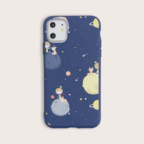 

Cartoon Graphic iPhone Case, Multicolor