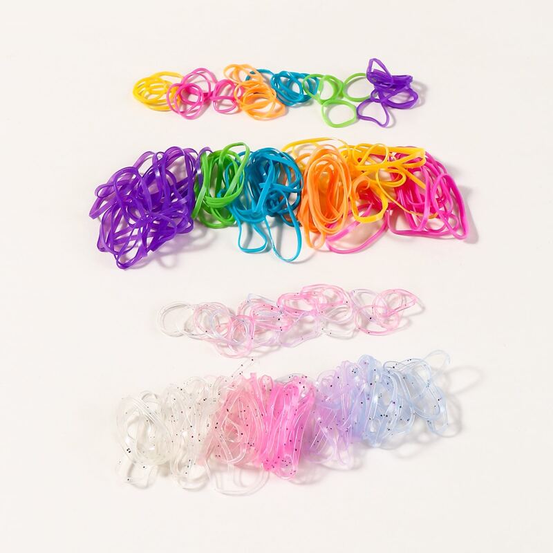 

2boxes Colorful Elastic Band, Multicolor
