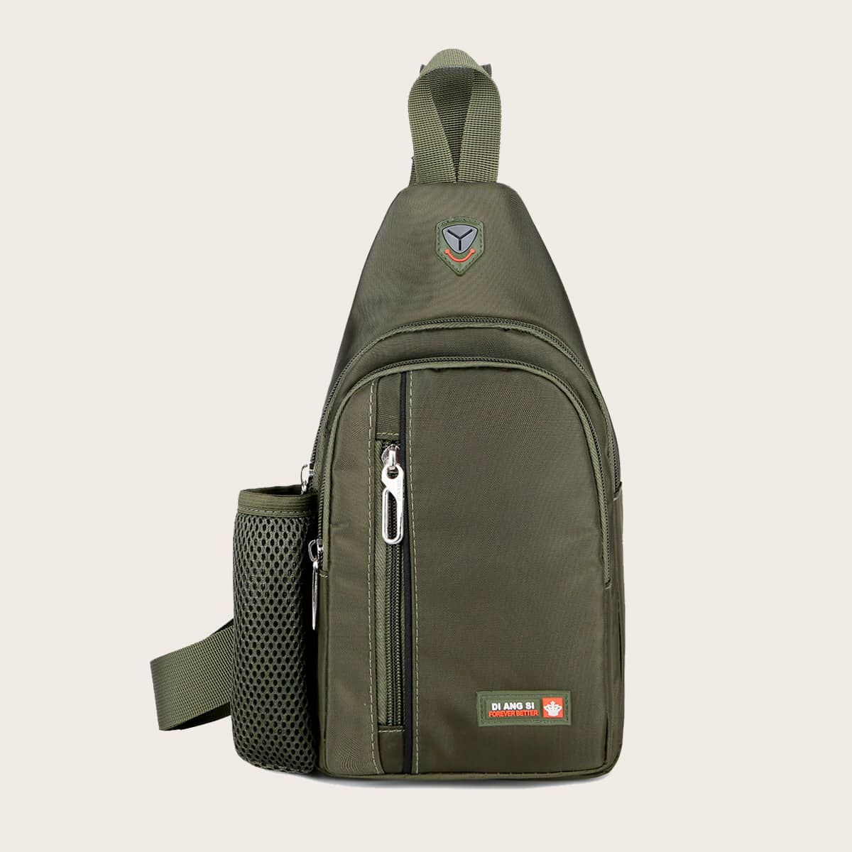 

Guys Zipper Front Fanny Pack, Green