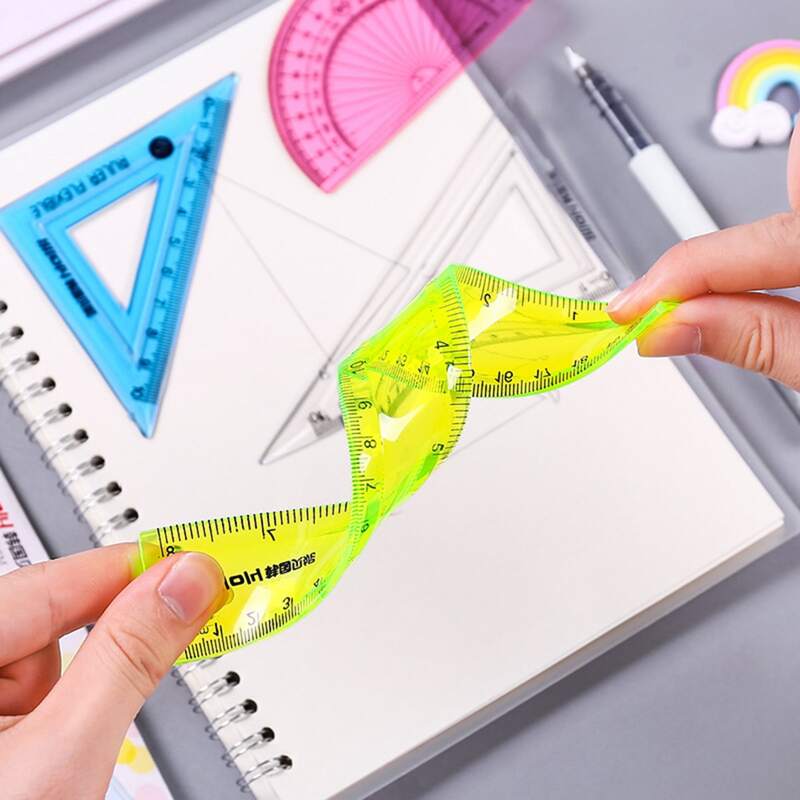 

4pcs Random Color Soft Ruler