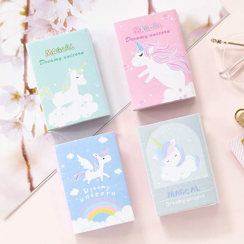

1pack Unicorn Print Random Sticky Note, Multicolor