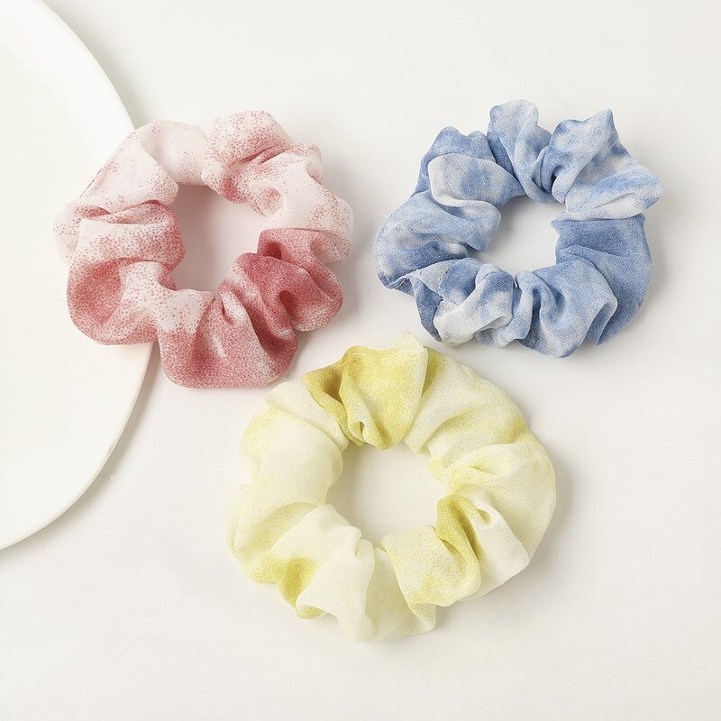 

3pcs Tie Dye Scrunchie, Multicolor