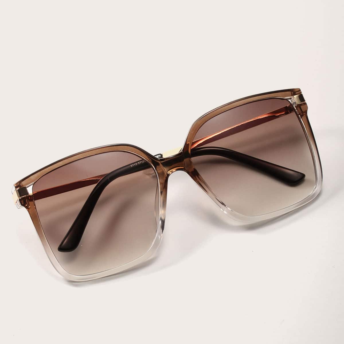 

Square Frame Sunglasses With Case, Multicolor