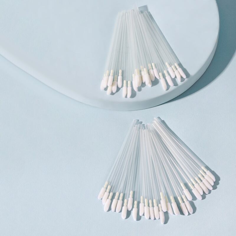 

50pcs Disposable Lip Brush, Clear